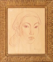 THEO MEIER "PORTRAIT OF A WOMA
