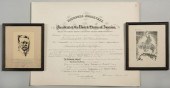 THEO. ROOSEVELT SIGNED DOCUMEN