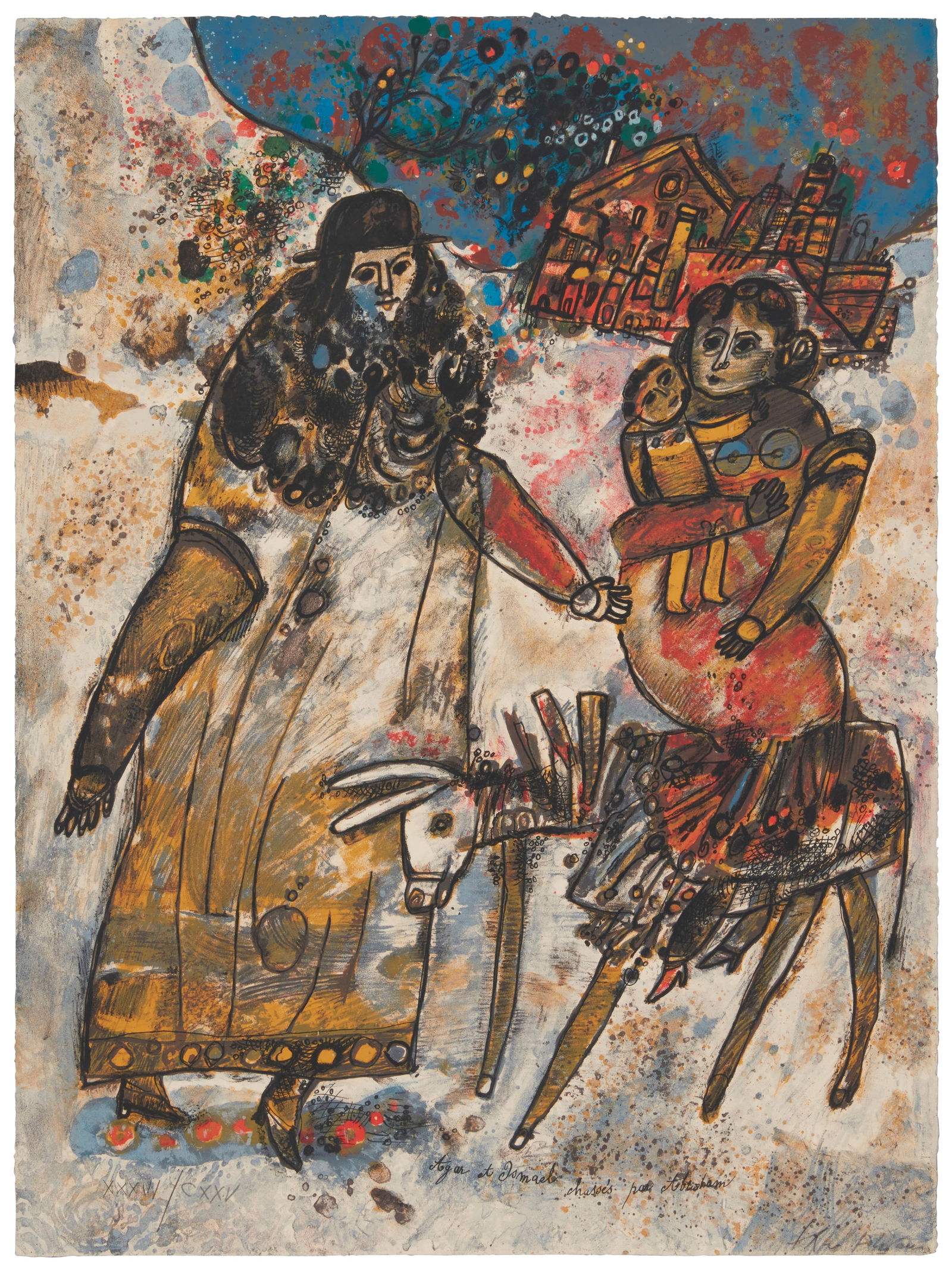THEO TOBIASSE (1927-2012), "AGAR ET