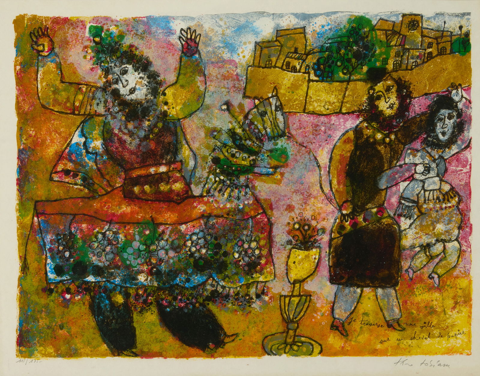 THEO TOBIASSE (1927-2012), "JE