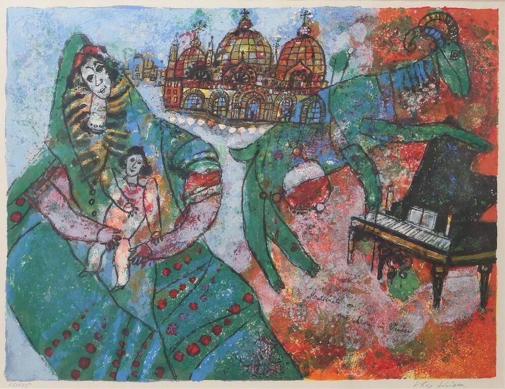 THEO TOBIASSE LITHOGRAPH