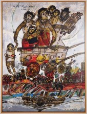 THEO TOBIASSE, LITHOGRAPH, SIG