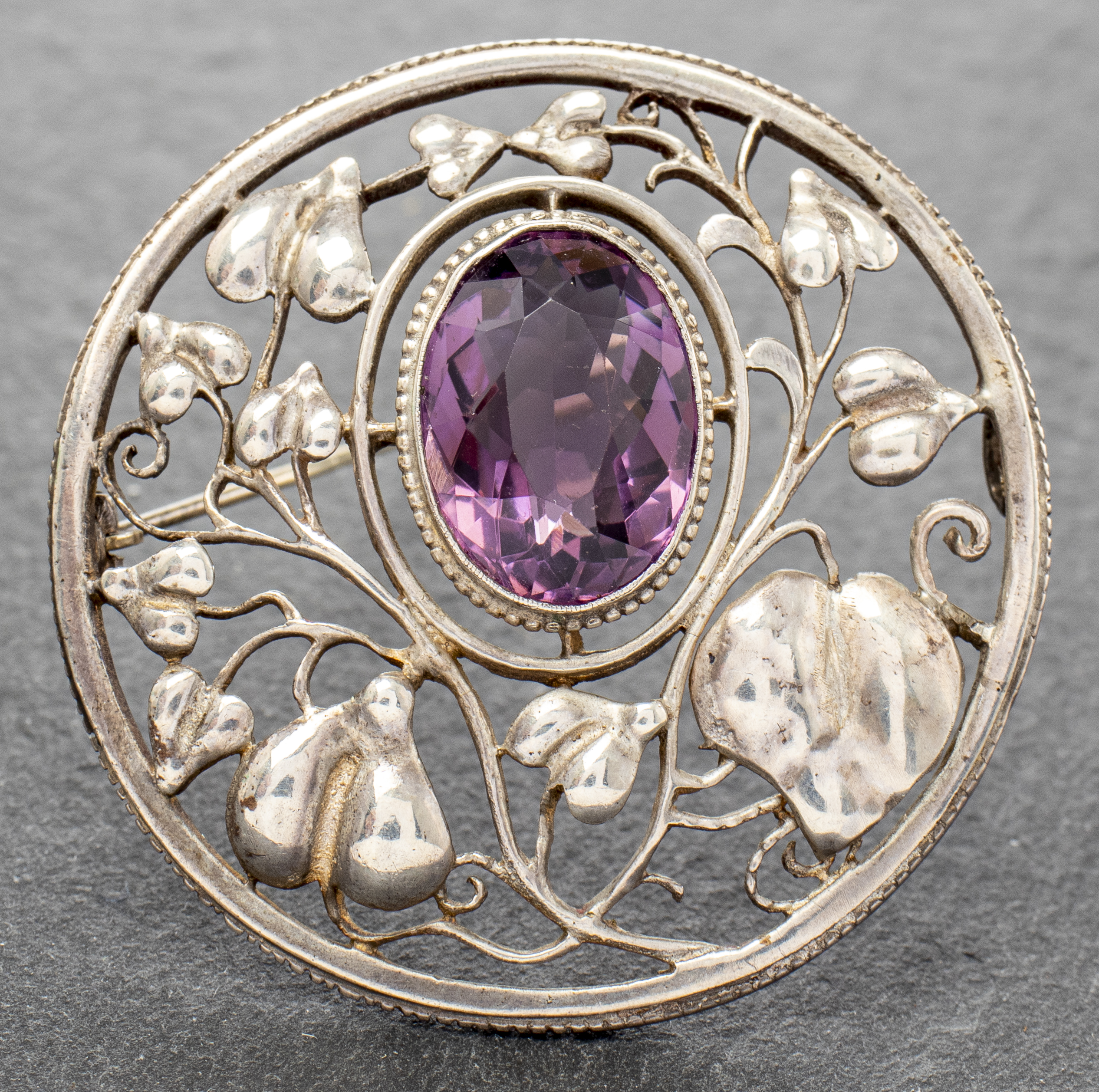 THEODOR FAHRNER SILVER AMETHYST
