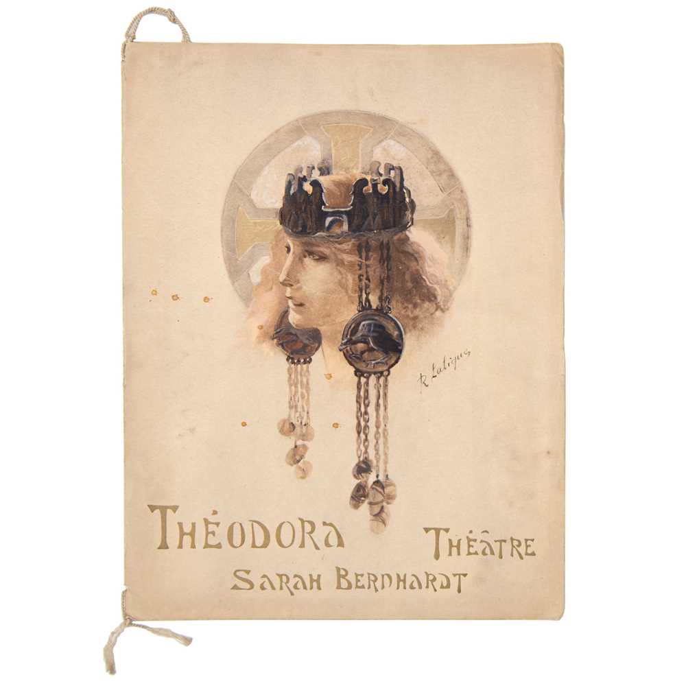 THÉODORA THÉÂTRE SARAH BERNHARDT