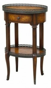 THEODORE ALEXANDER BURLED ELM
