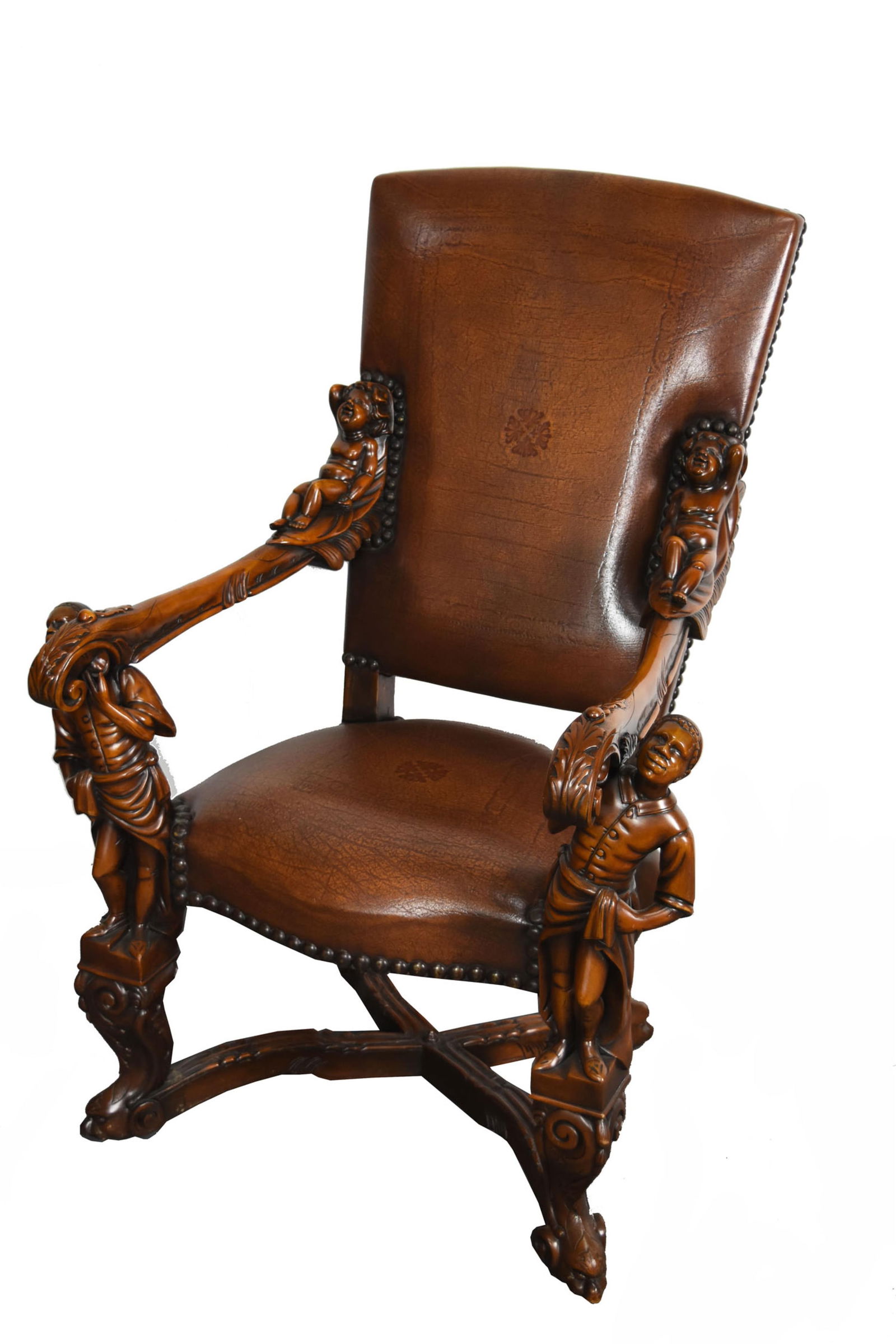 THEODORE ALEXANDER CARVED WOOD