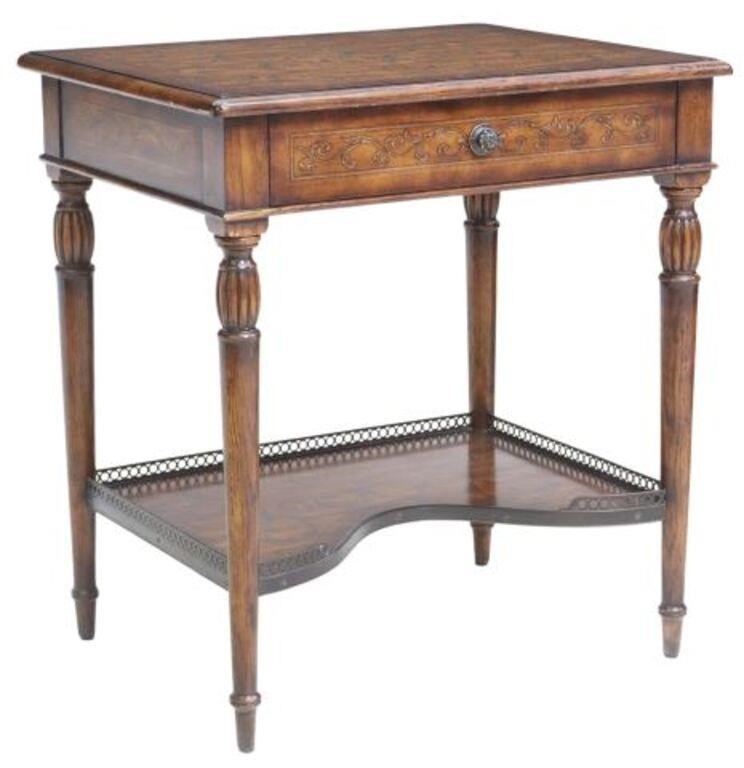 THEODORE ALEXANDER WALNUT MARQUETRY