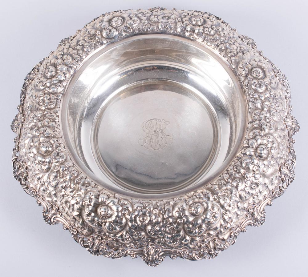 THEODORE B. STARR SILVER REPOUSSE