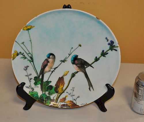 THEODORE DECK, ENAMELED PORCELAIN