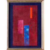THEODORE F. WOLFF, ACRYLIC ON