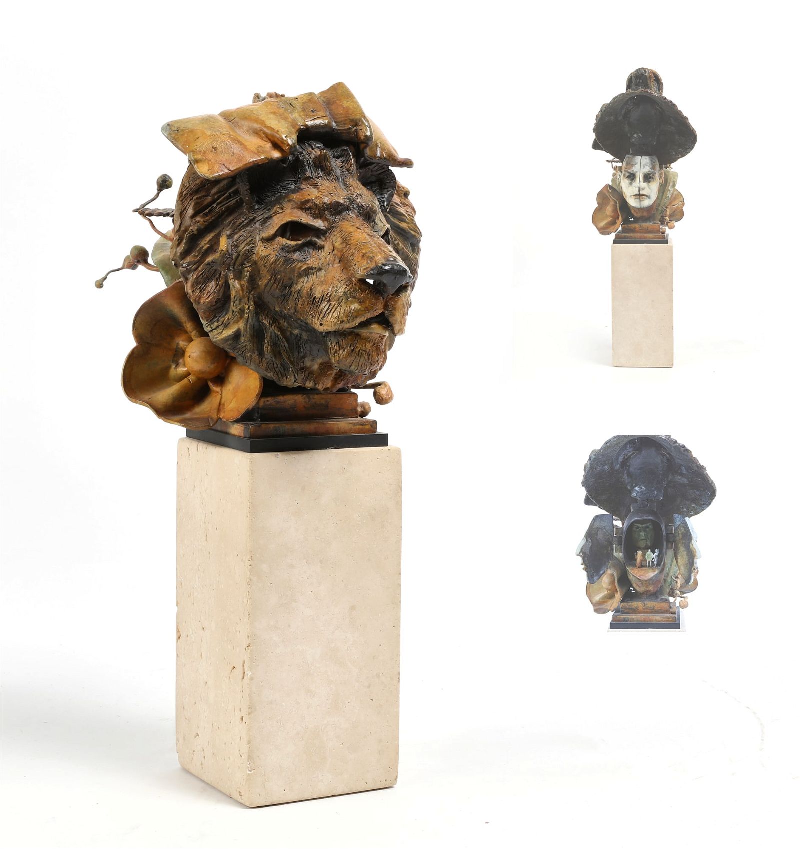 THEODORE GALL, OZ LION, PAINTED