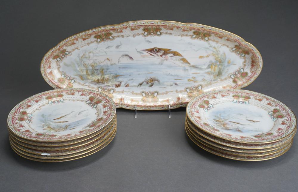 THEODORE HAVILAND LIMOGES AQUATIC