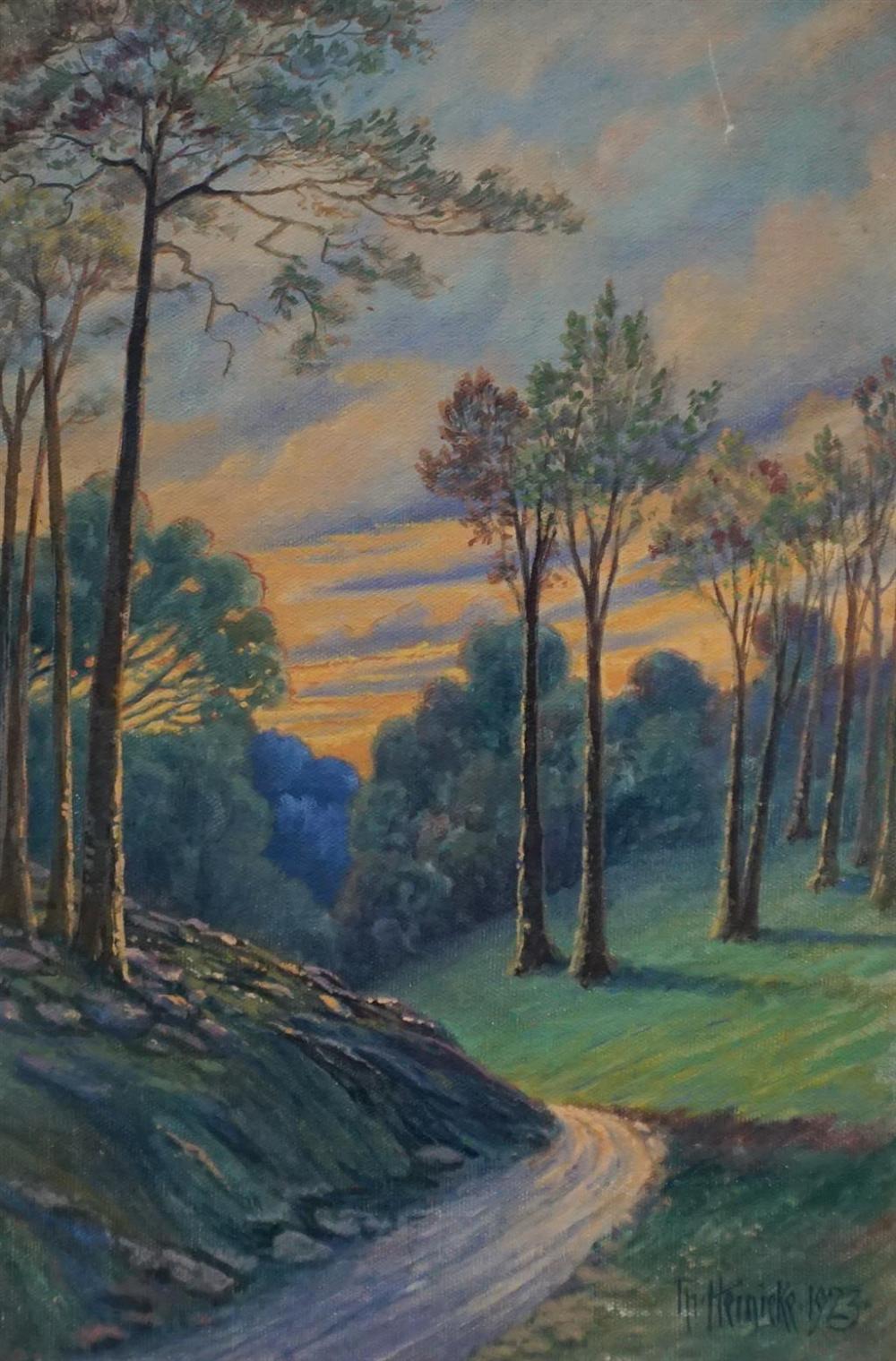 THEODORE HEINICKE, PATH THROUGH THE