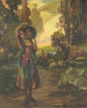 THEODORE JACKMAN OIL ON CANVAS