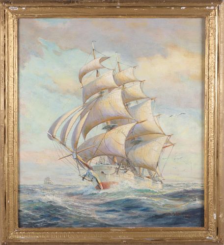 THEODORE RICHARD VOLKMAN OIL ON