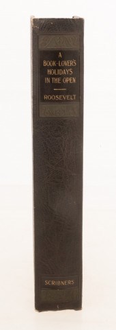 THEODORE ROOSEVELT. "A BOOK LO