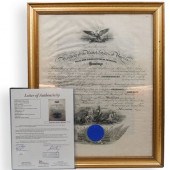 THEODORE ROOSEVELT SIGNED MILI