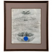 Theodore Roosevelt Signed Pres