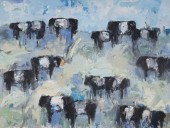 THEODORE WADDELL OIL ON CANVAS