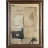 THEODOROS STAMOS, OIL ON CANVA