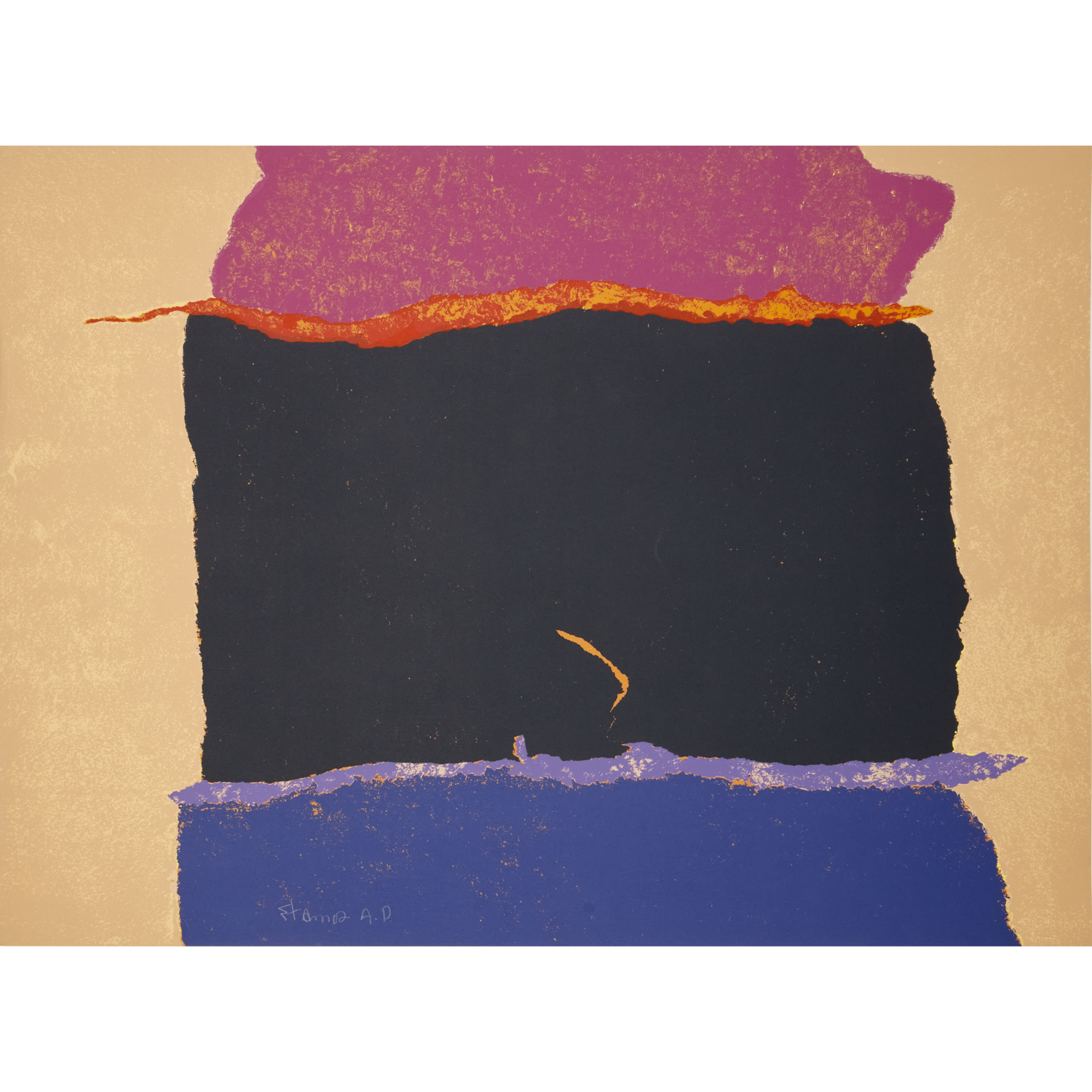 THEODOROS STAMOS, SCREENPRINT, AP