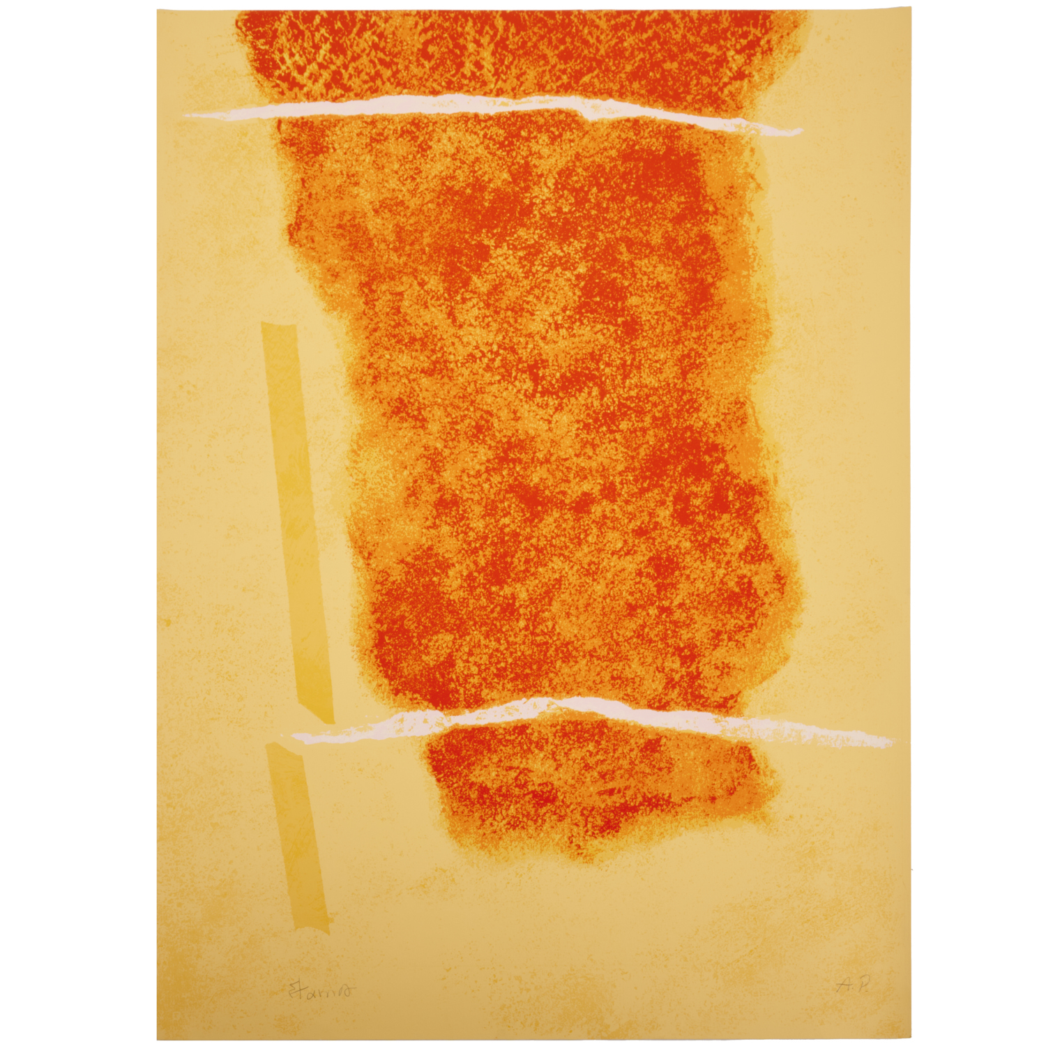 THEODOROS STAMOS, SCREENPRINT, AP
