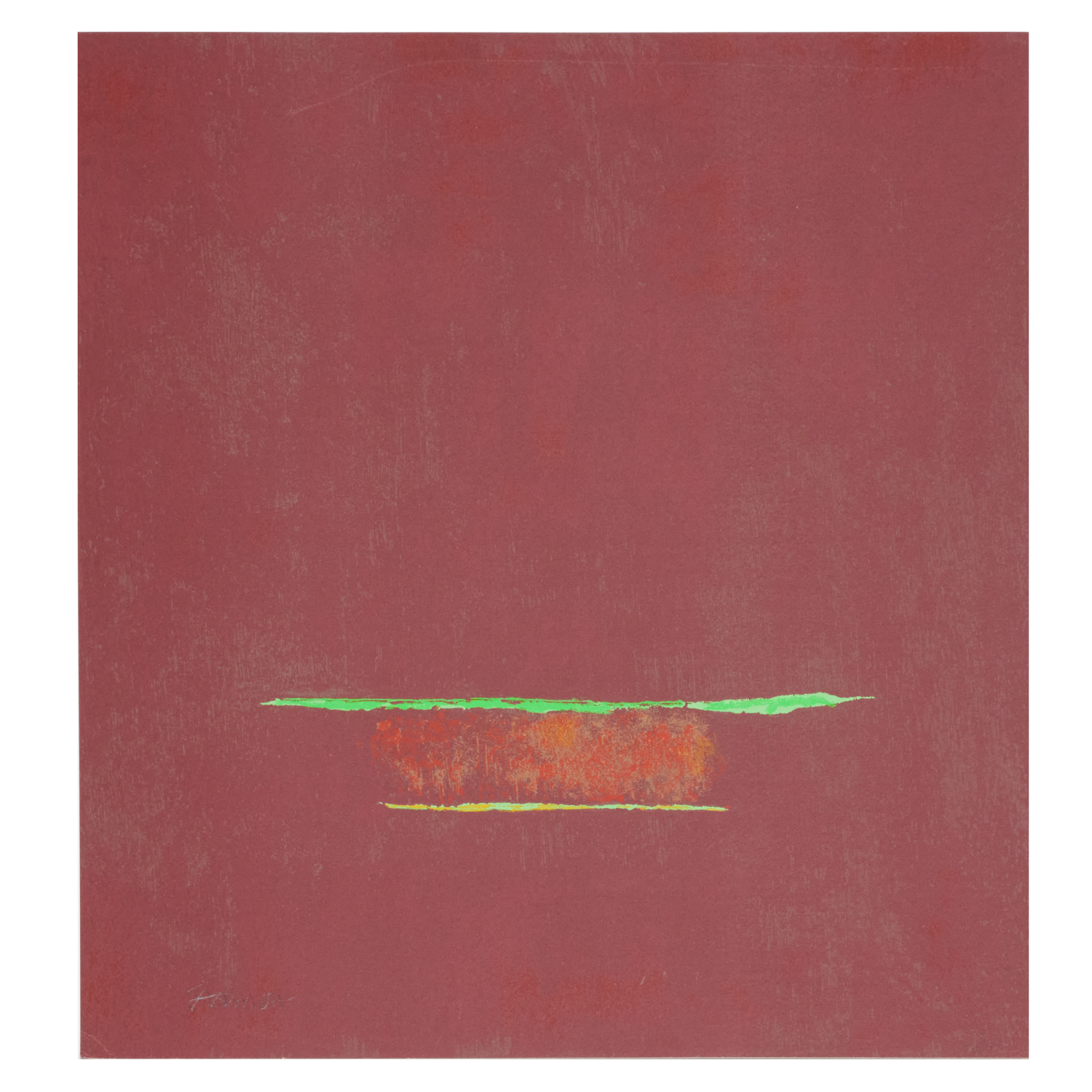 THEODOROS STAMOS, SERIGRAPH