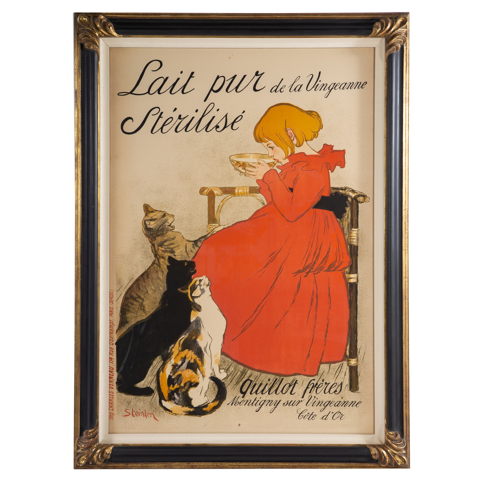 THEOPHILE ALEXANDRE STEINLEN. "LAIT
