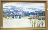 THERESE ALBERT OIL ON CANVAS.