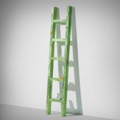 Therman Statom. Green Ladder.