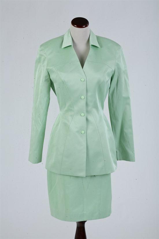 THIERRY MUGLER LIME GREEN PIQUE