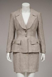 Thierry Mugler linen skirt sui
