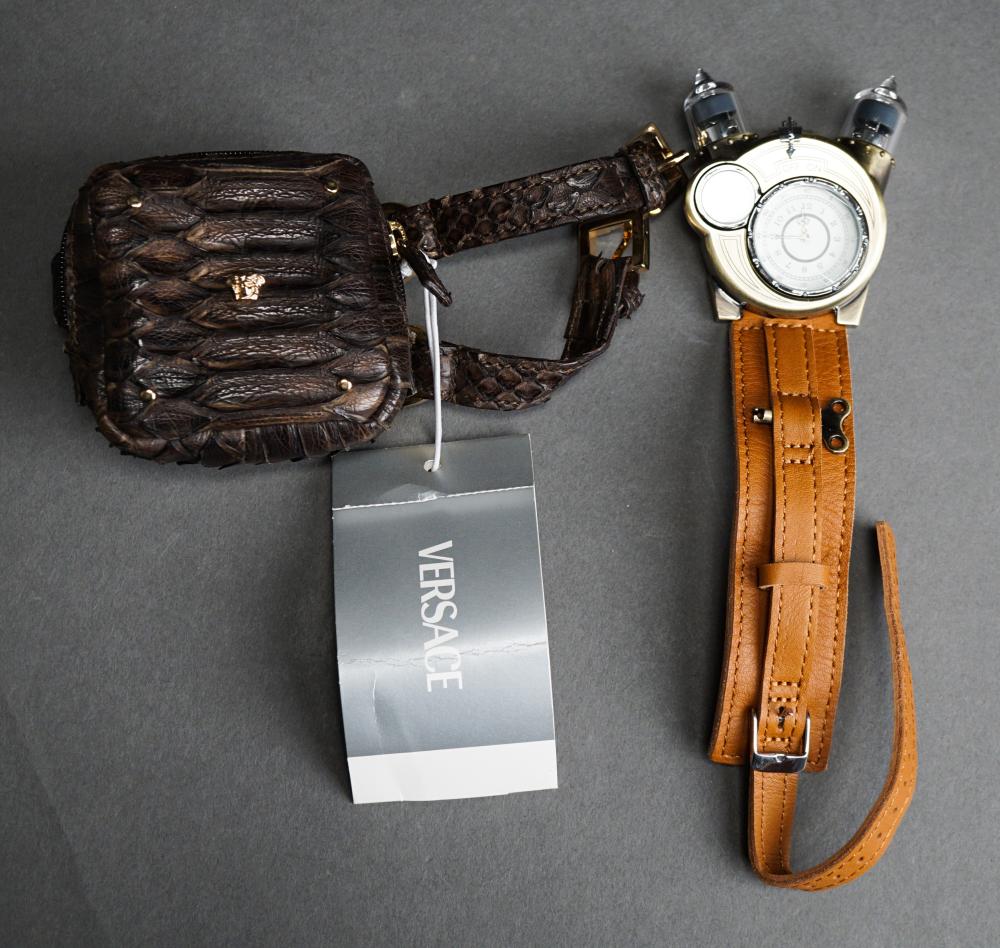 THINKGEEK 'TESLA' WATCH AND VERSACE