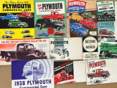 THIRTEEN 1938-1941 PLYMOUTH CO