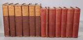 Thirteen 19th century books, c