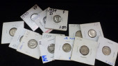 THIRTEEN 90% PURE SILVER MERCU