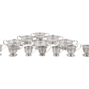 Thirteen American Silver