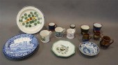 THIRTEEN ANTIQUE ENGLISH CERAM