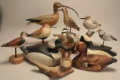 THIRTEEN BIRD CARVINGSContempo