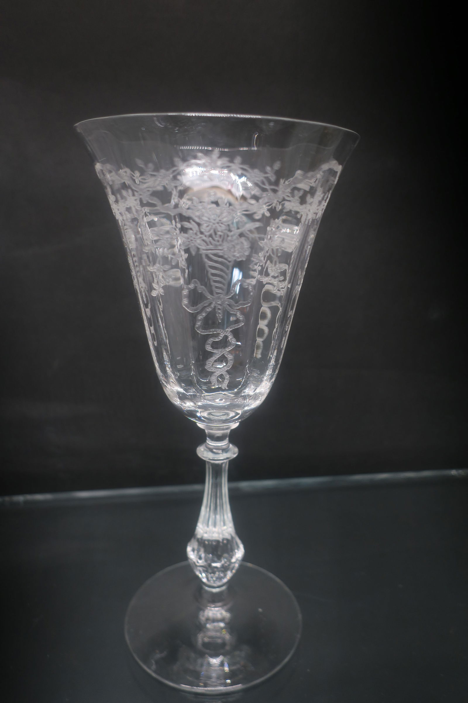 THIRTEEN FOSTORIA CORSAGE WATER