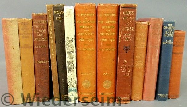 Thirteen foxhunting and sporting