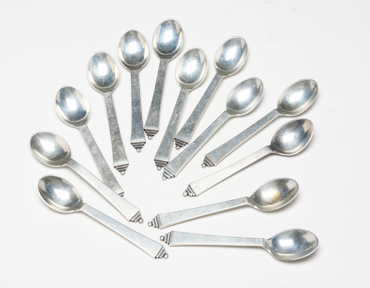 THIRTEEN GEORG JENSEN "PYRAMID"