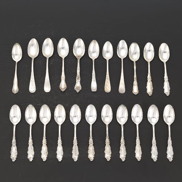 THIRTEEN GORHAM STERLING SILVER
