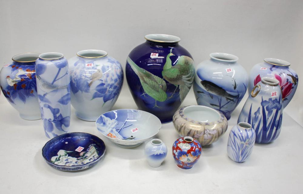 THIRTEEN JAPANESE FUKAGAWA