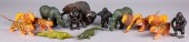 THIRTEEN MARX PLASTIC SAFARI A