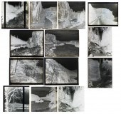 THIRTEEN PHOTOGRAPHIC GLASS NE