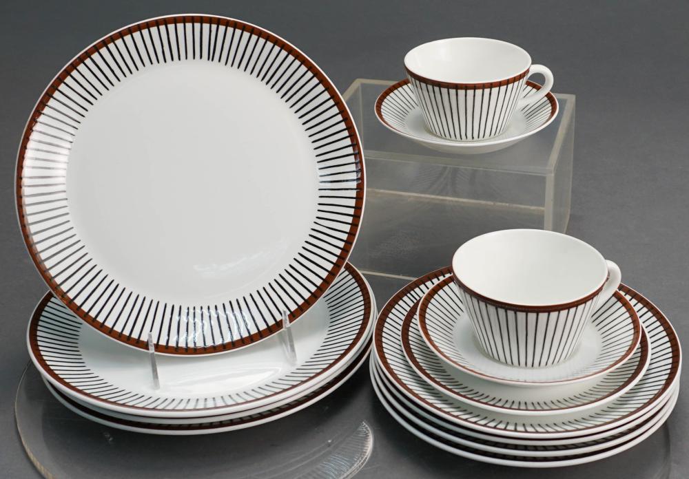 THIRTEEN-PIECE GUSTAVSBERG 'SPISA