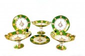 THIRTEEN PIECE PORCELAIN ARMOR
