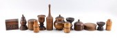 THIRTEEN PIECES OF EARLY TREEN