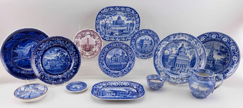 THIRTEEN PIECES OF HISTORIC